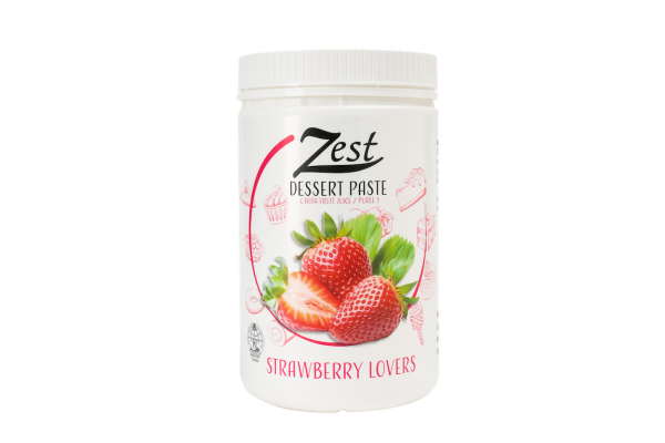 Zest Dessert Paste - Strawberry lovers 1kg